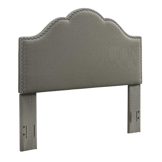 Preston Upholstered Full/Queen Headboard Shadow Gray