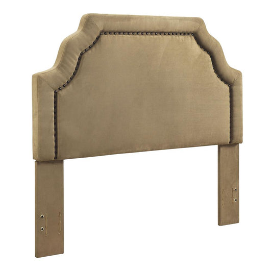 Loren Upholstered King/Cal King Headboard Camel