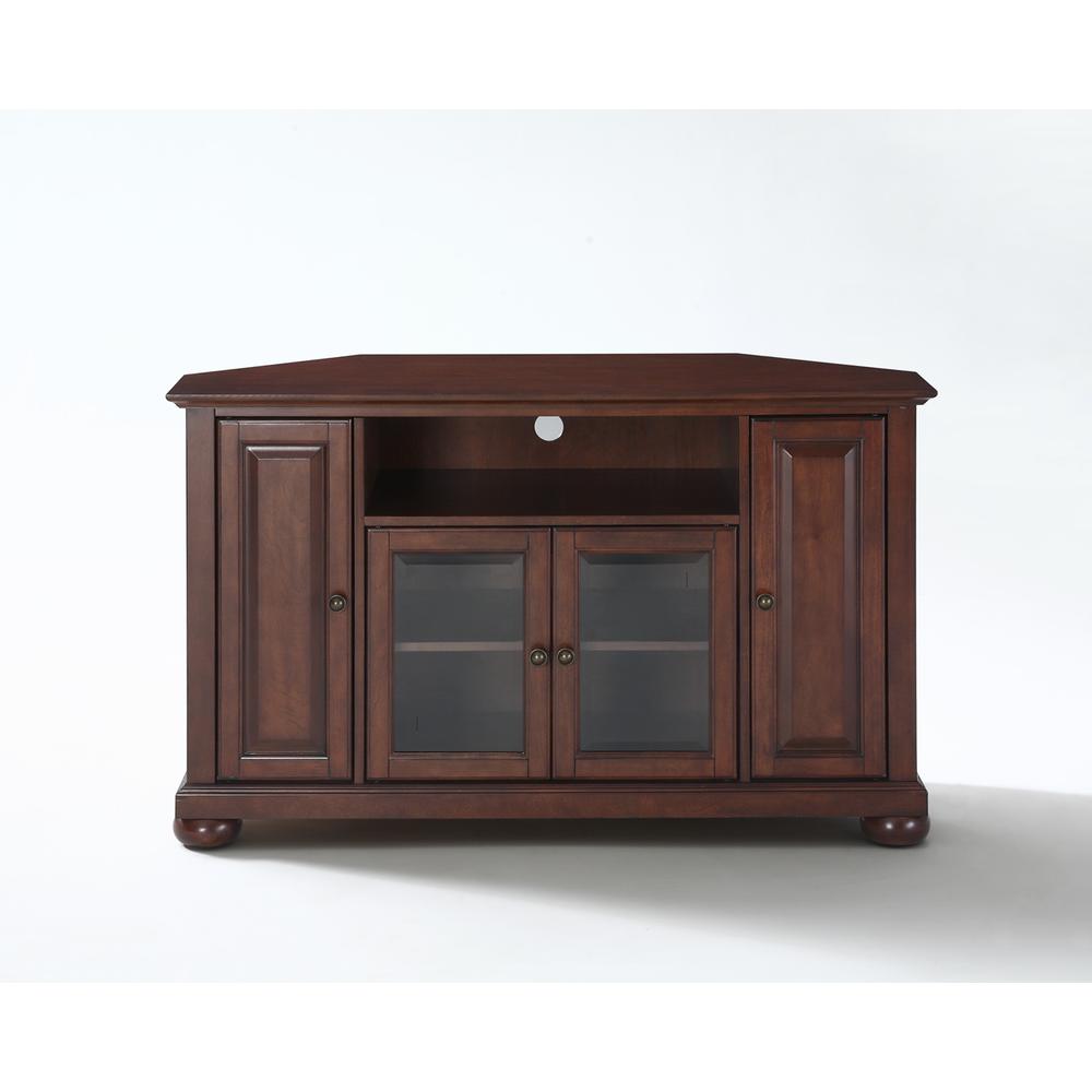 Alexandria 48" Corner Tv Stand Mahogany