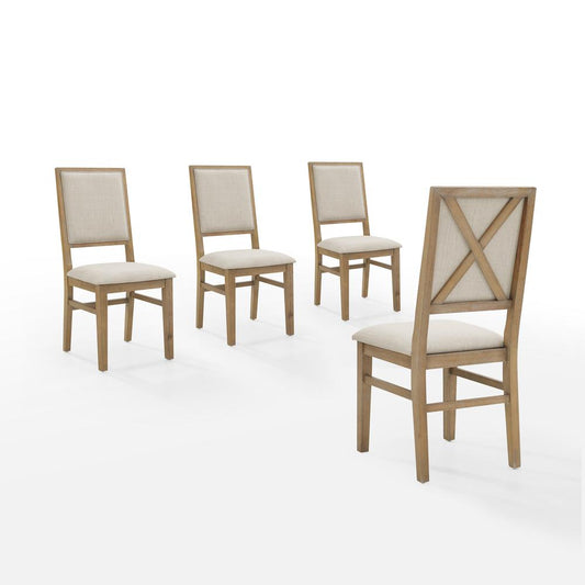 Joanna 4-Piece Upholstered Back Dining Chair Set