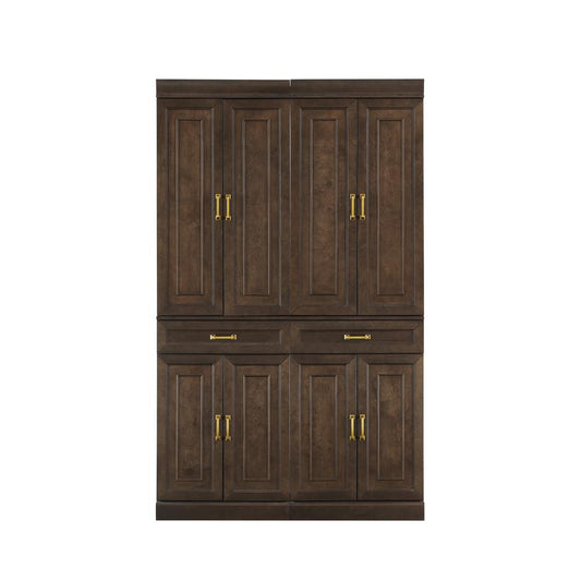 Stanton 2-Piece Kitchen Storage Pantry Cabinet Set