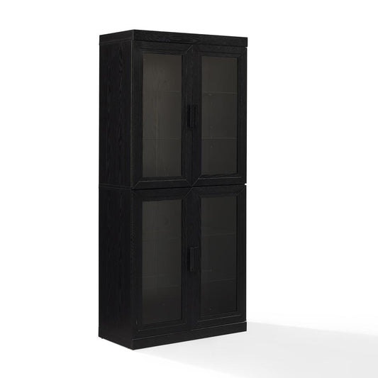 Essen Glass Door Kitchen Pantry Storage Cabinet