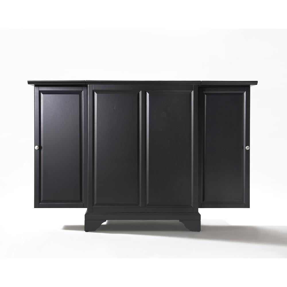 Lafayette Expandable Bar Cabinet Black