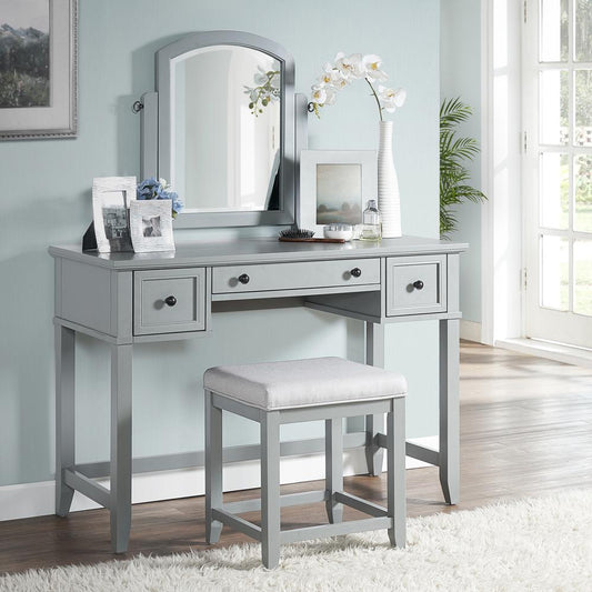 Vista 2Pc Vanity Set Gray - Vanity, Mirror