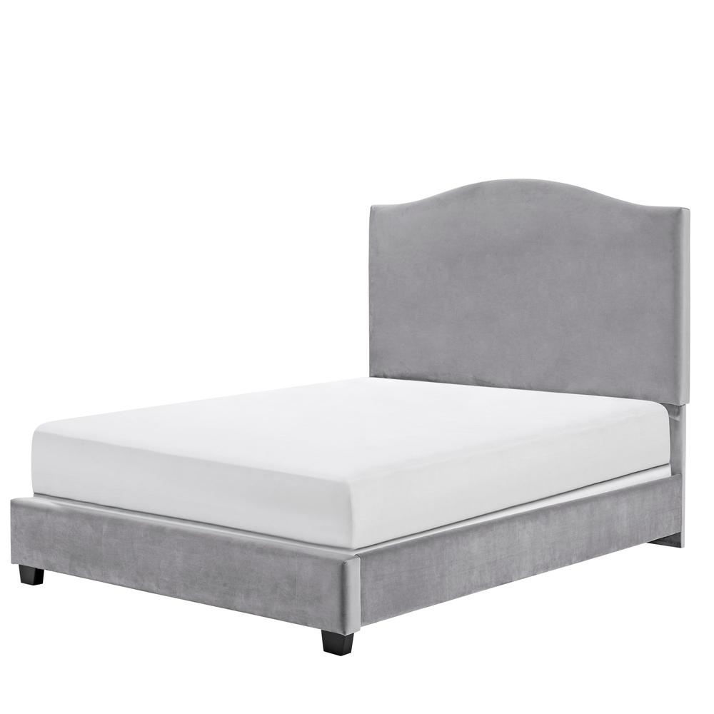 Bellingham Upholstered King Bed Shale - Headboard, Footboard, Rails