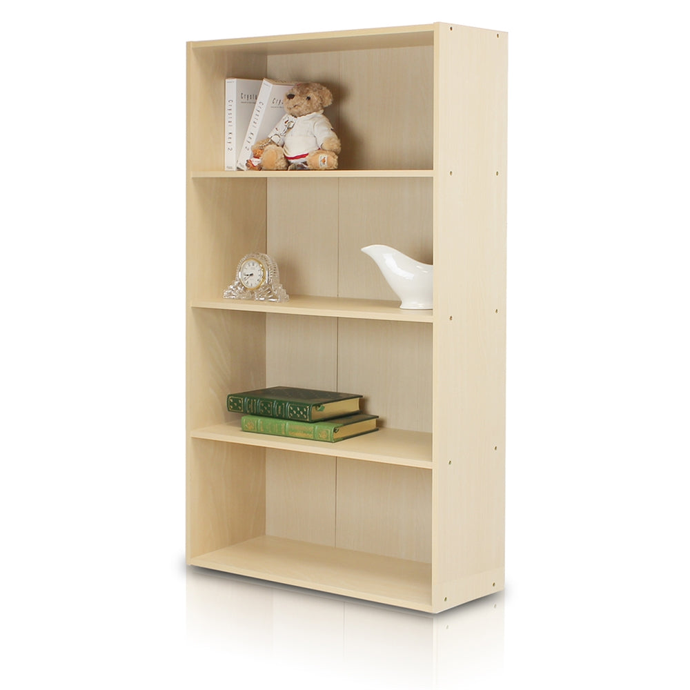 Pasir 4 Tier Open Shelf, Steam Beech