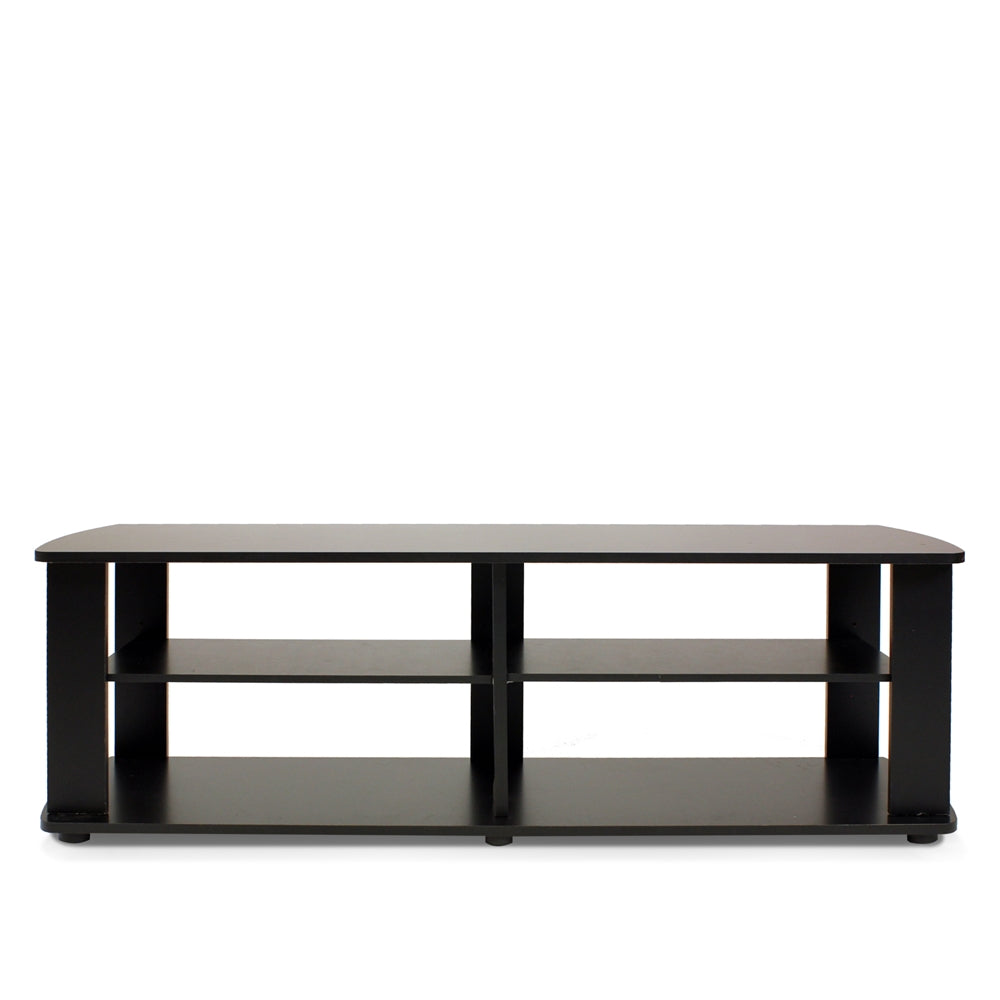 THE Entertainment Center TV Stand, Black