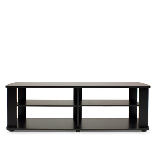 THE Entertainment Center TV Stand, Black