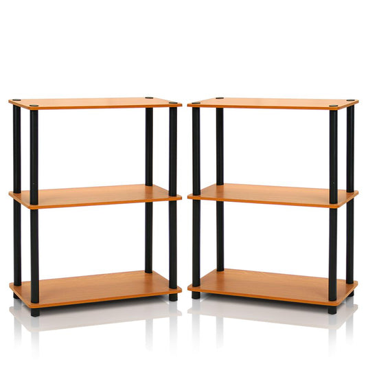 Turn-N-Tube 3-Tier Compact Multipurpose Shelf, Set of 2