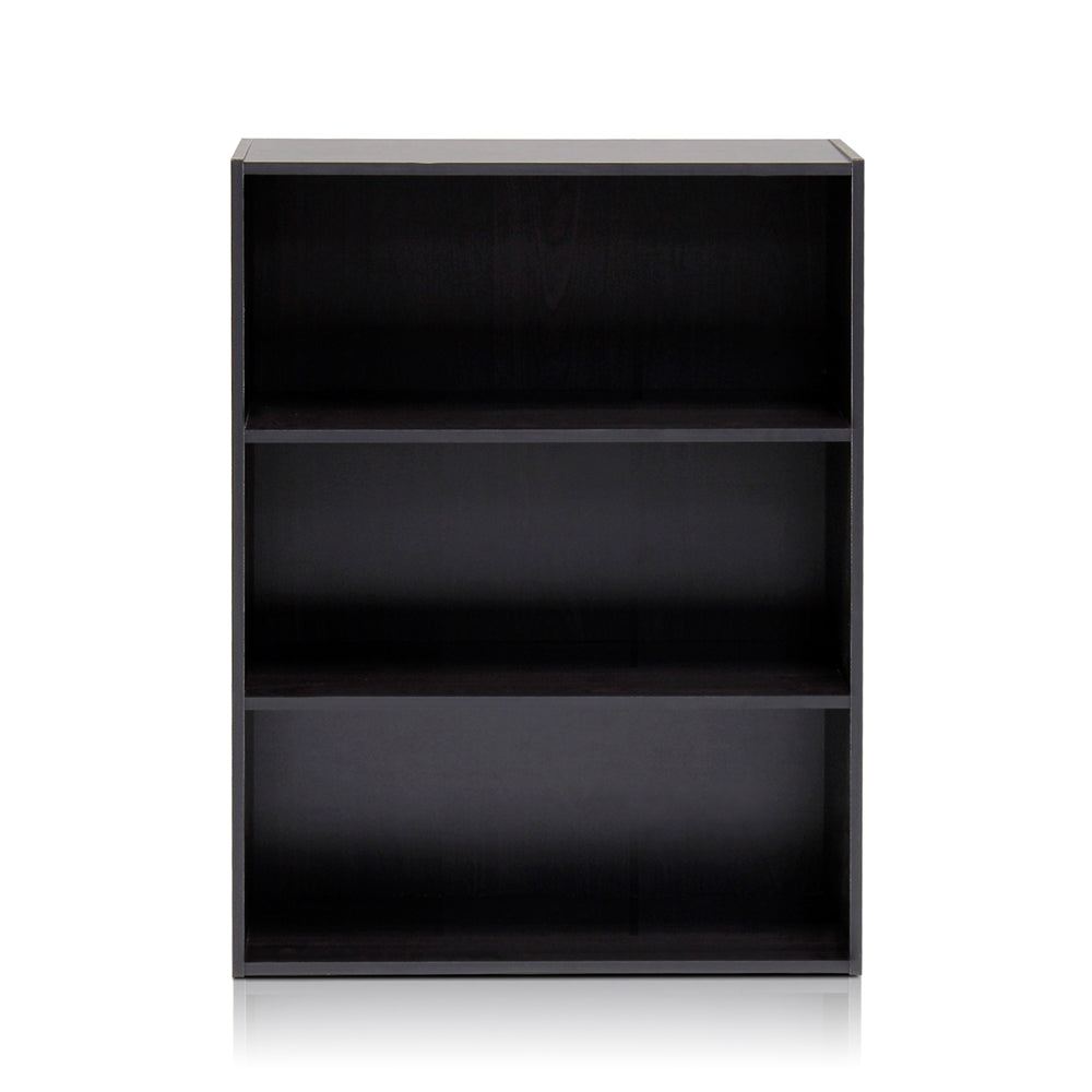 Pasir 3 Tier Open Shelf, Espresso