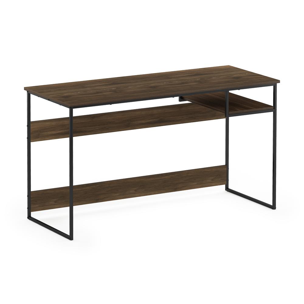 Furinno Moretti Modern Lifestyle Study Desk, 52, Columbia Walnut