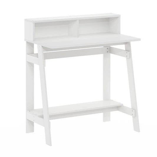 Furinno Simplistic A Frame Computer Desk, White