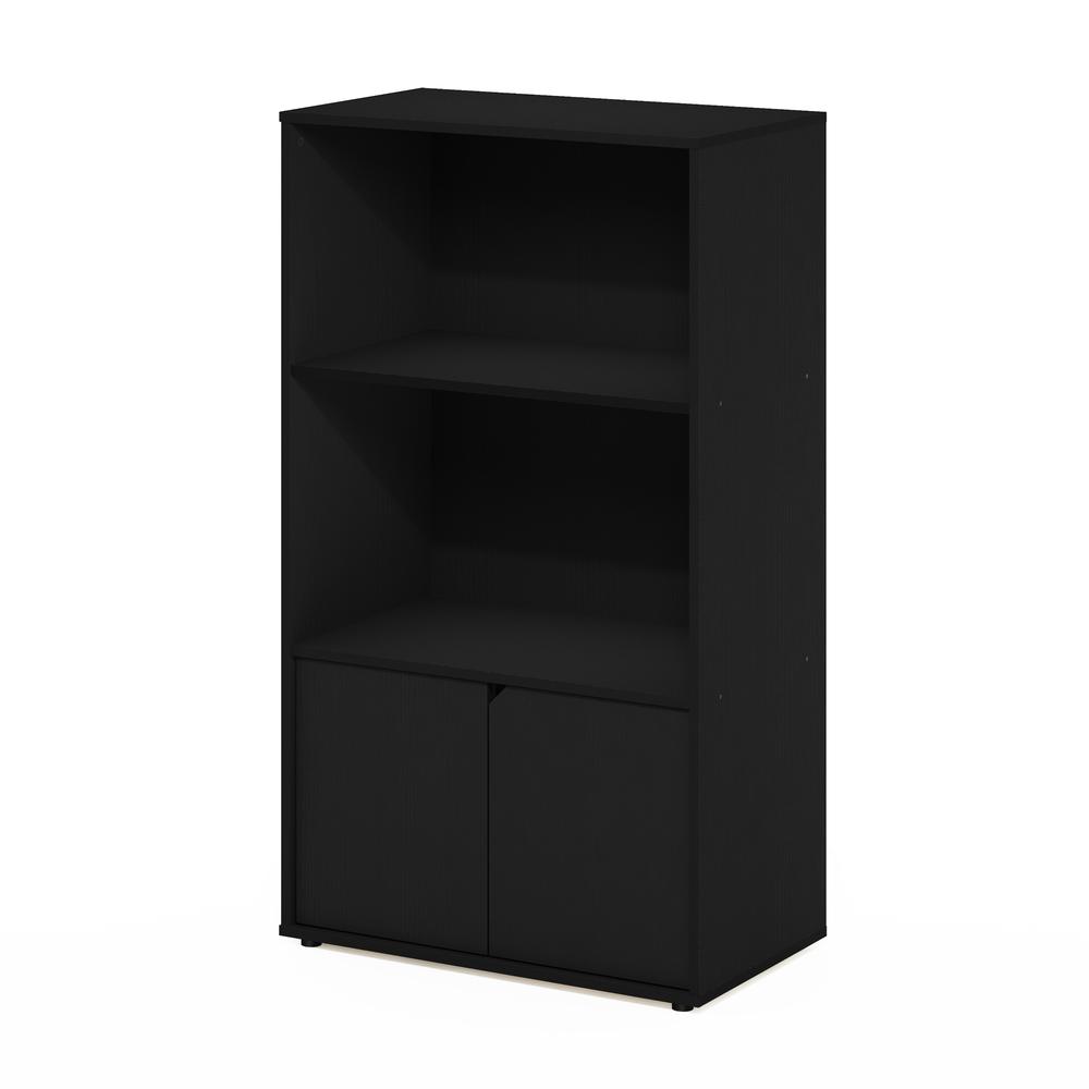 Furinno JAYA Kitchen Storage Shelf with Cabinet, Americano