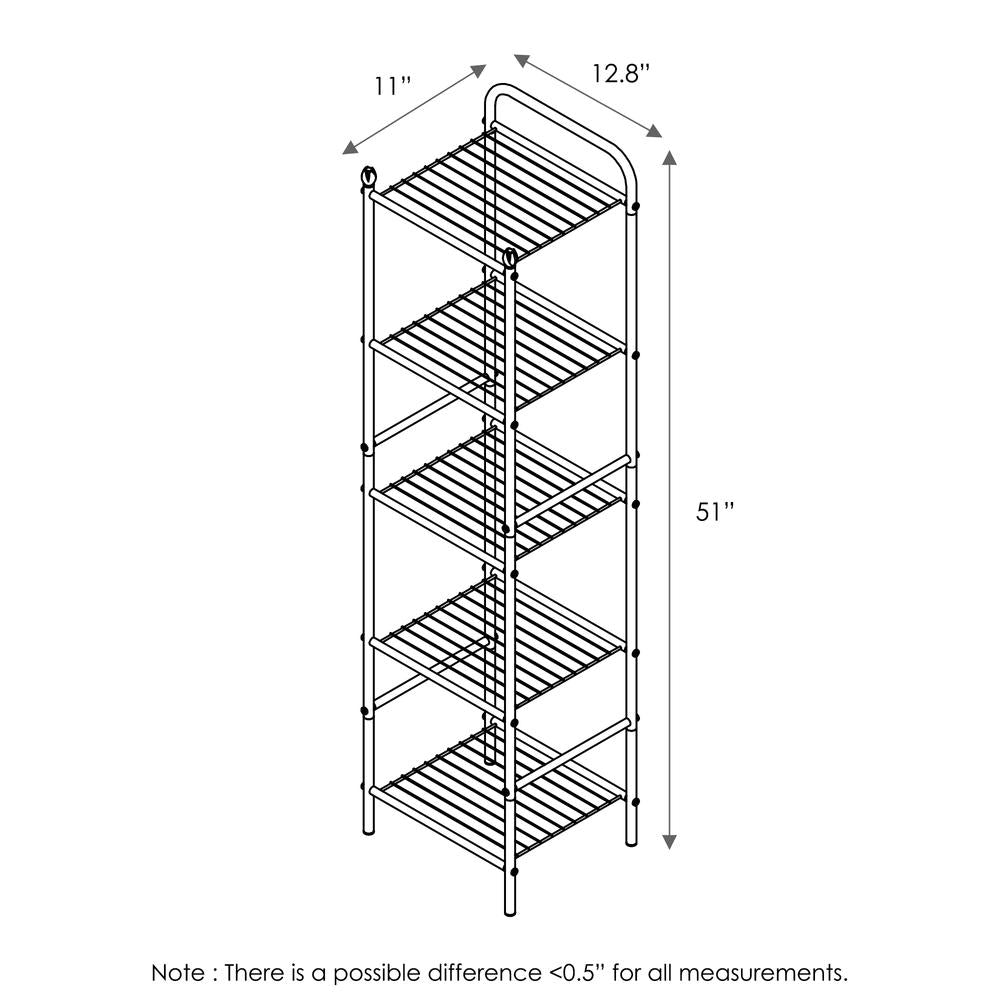 Furinno Wayar 5-Tier Storage Shelf