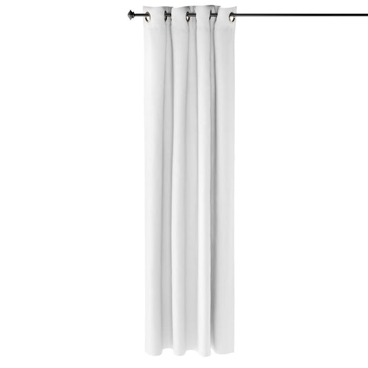 Furinno Collins Blackout Curtain 52x84 in. 1 Panel, White