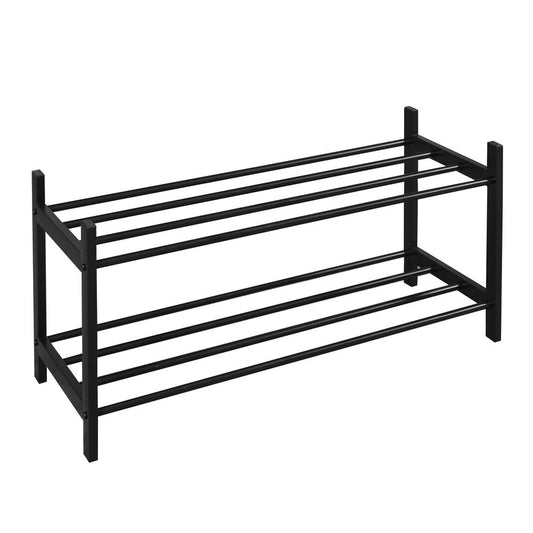 Furinno FNBJ-22309 Metal Shoe Rack, Black