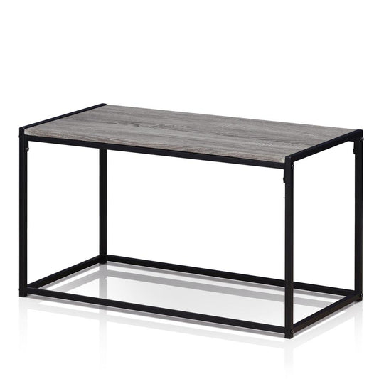 Furinno Modern Coffee Table, French Oak Grey