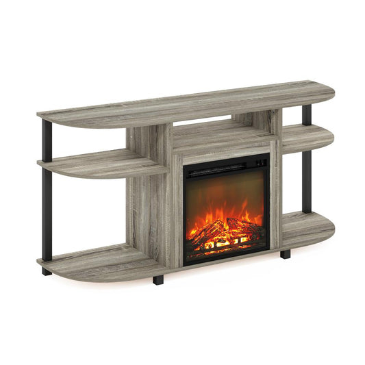 Entertainment Center Stand with Fireplace for TV up to 55 Inch