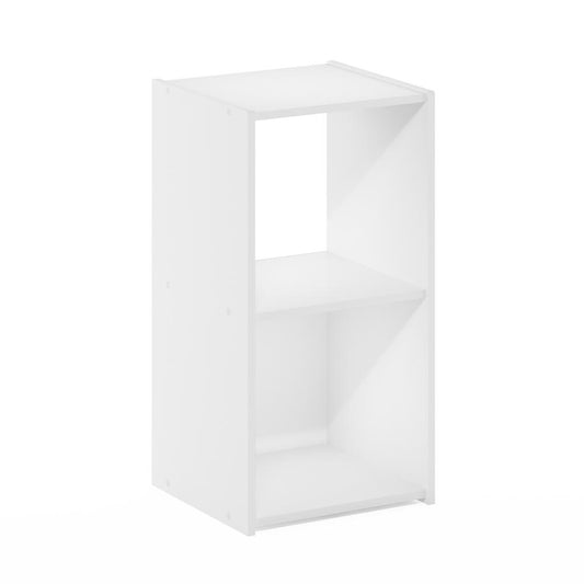 Pelli Cubic Storage Cabinet, 2x1, White