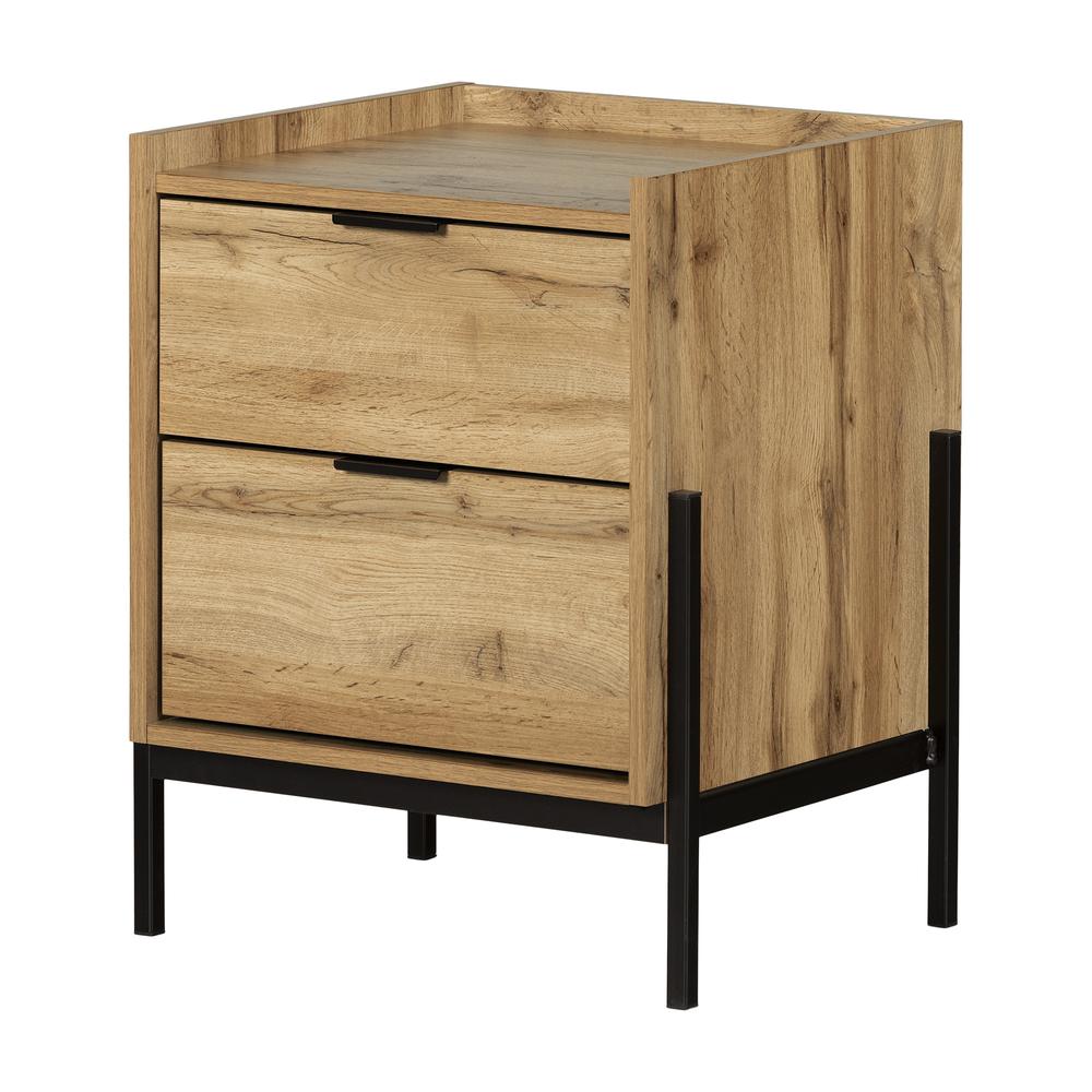 Mezzy End Table, Nordik Oak