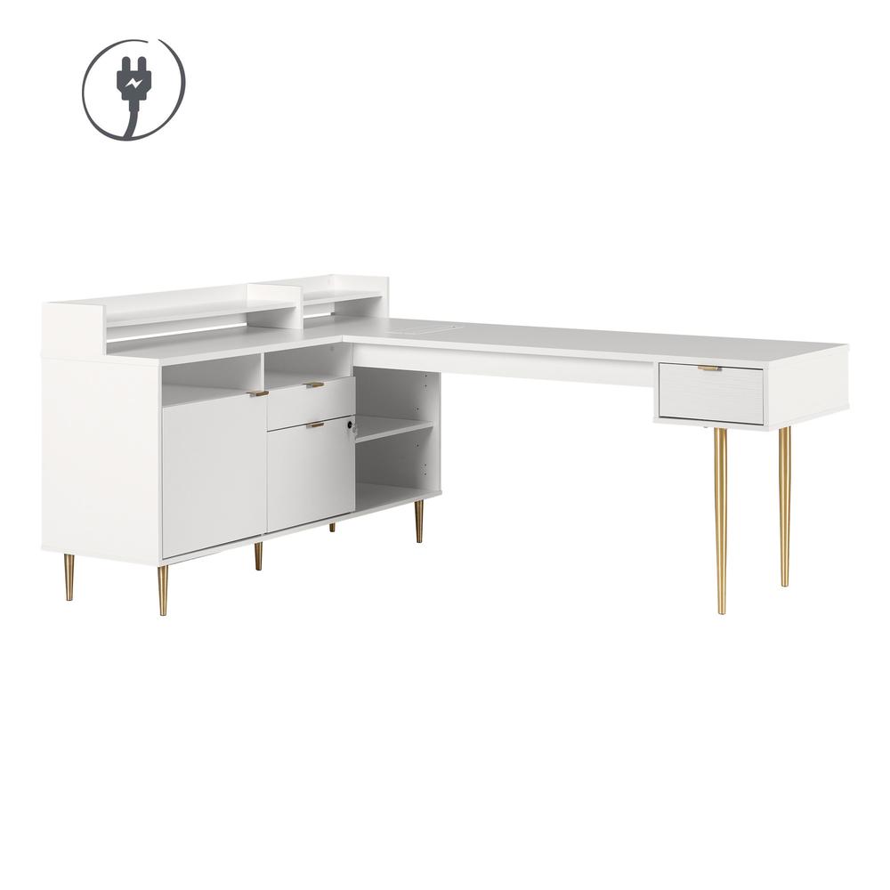 Koryn Desk, Pure White