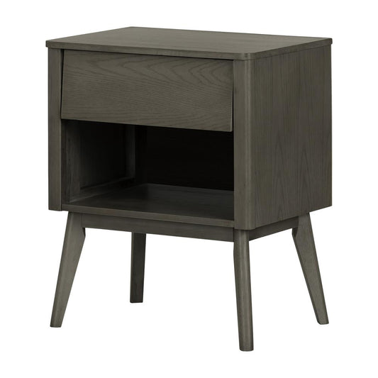 Kodali 1-Drawer Nightstand, Dark Oak