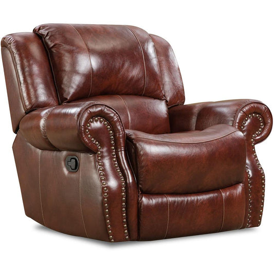 Telluride 100% Leather Rocker Recliner