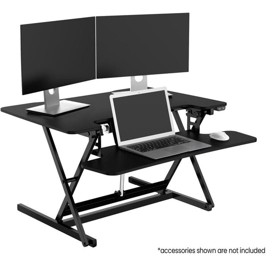 Hanover 35"Wx23"D Electric Lift Desk, 5.5"-19.5"H