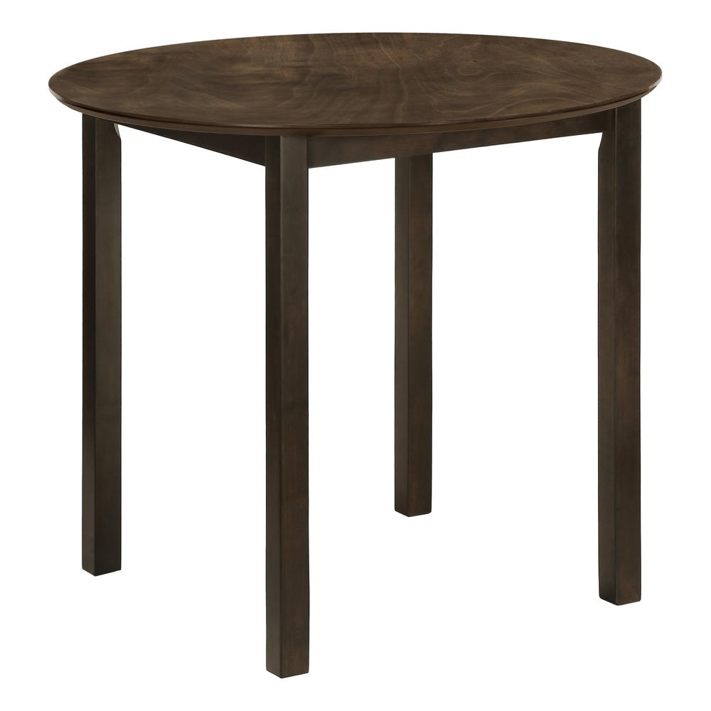 DINING TABLE - 36"DIA / ESPRESSO