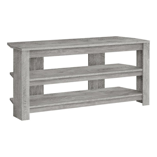 TV STAND - 42"L / INDUSTRIAL GREY CORNER