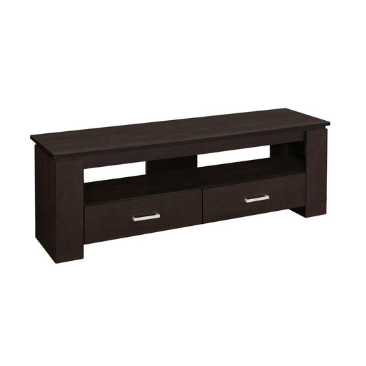 TV STAND - 48"L / CAPPUCCINO WITH STORAGE DRAWERS