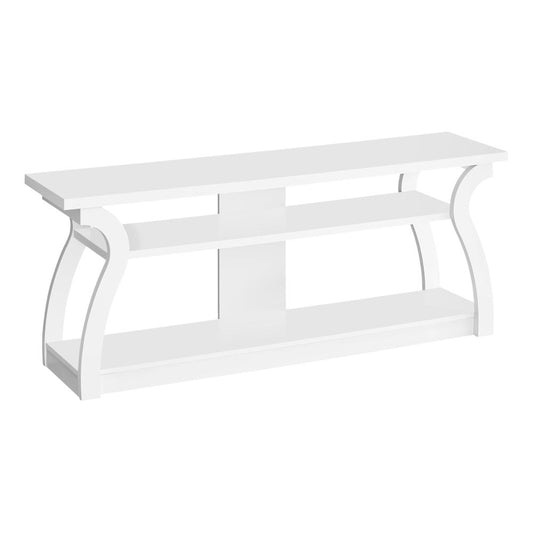 TV STAND - 60"L / WHITE