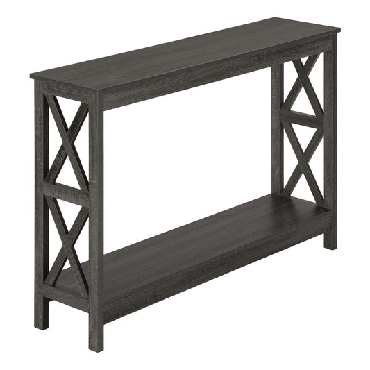 ACCENT TABLE - 48"L / GREY HALL CONSOLE