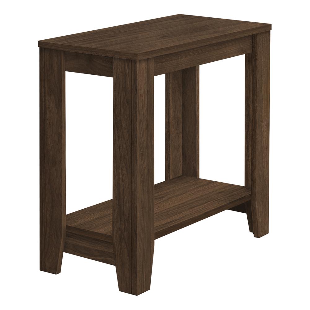 ACCENT TABLE - 22"H / DARK WALNUT