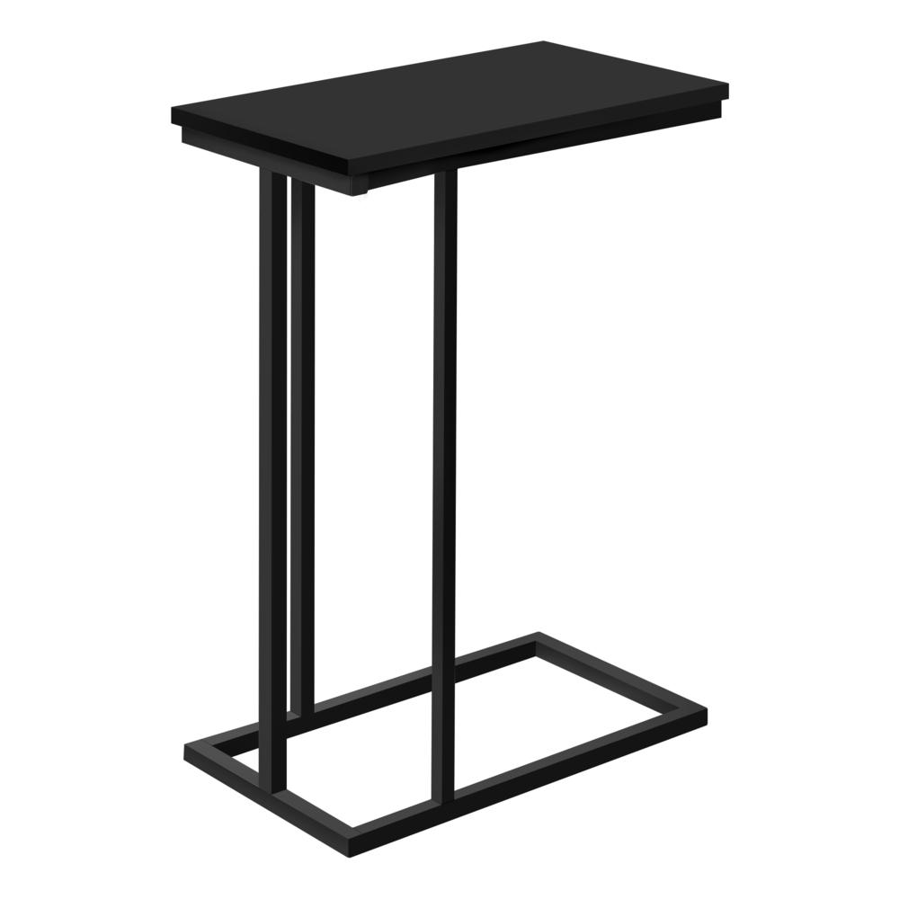 ACCENT TABLE - 25"H / BLACK / BLACK METAL I 3467