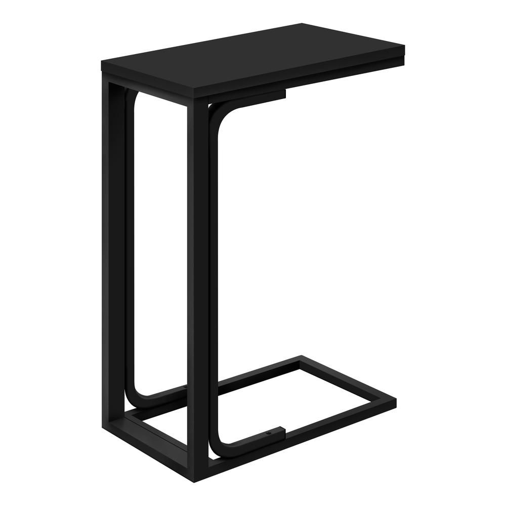 ACCENT TABLE - 25"H / BLACK / BLACK METAL I 3477