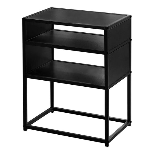 Accent Table - 22"H, Black, Black Metal