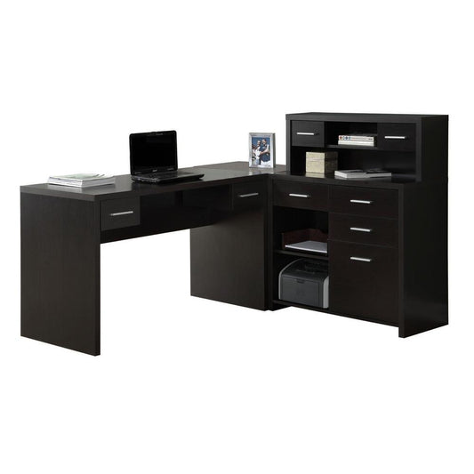 COMPUTER DESK - CAPPUCCINO LEFT OR RIGHT FACING CORNER