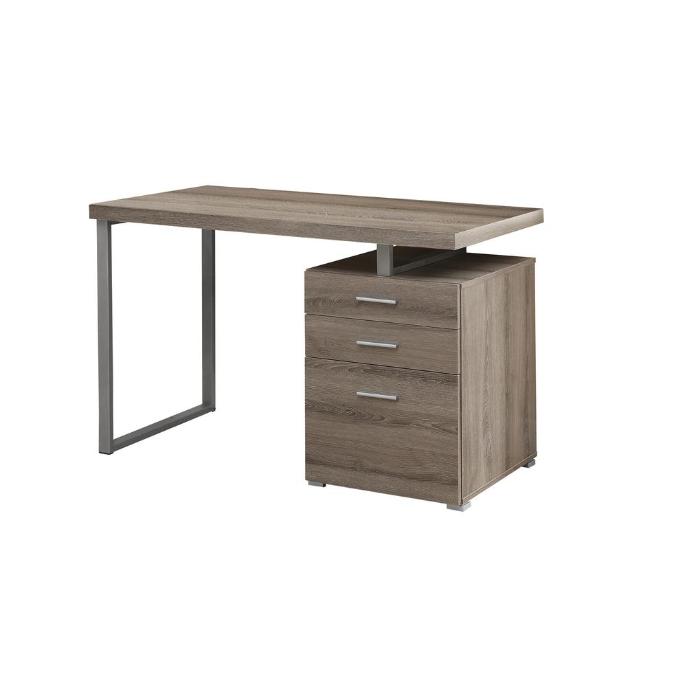 COMPUTER DESK - 48"L / DARK TAUPE LEFT OR RIGHT FACING