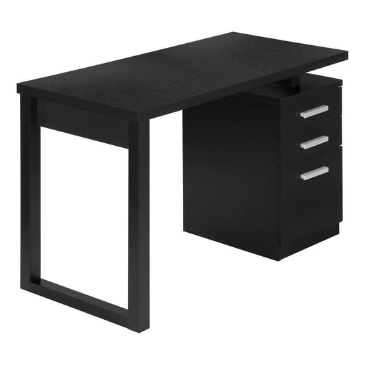 COMPUTER DESK - 48"L / BLACK LEFT OR RIGHT FACING