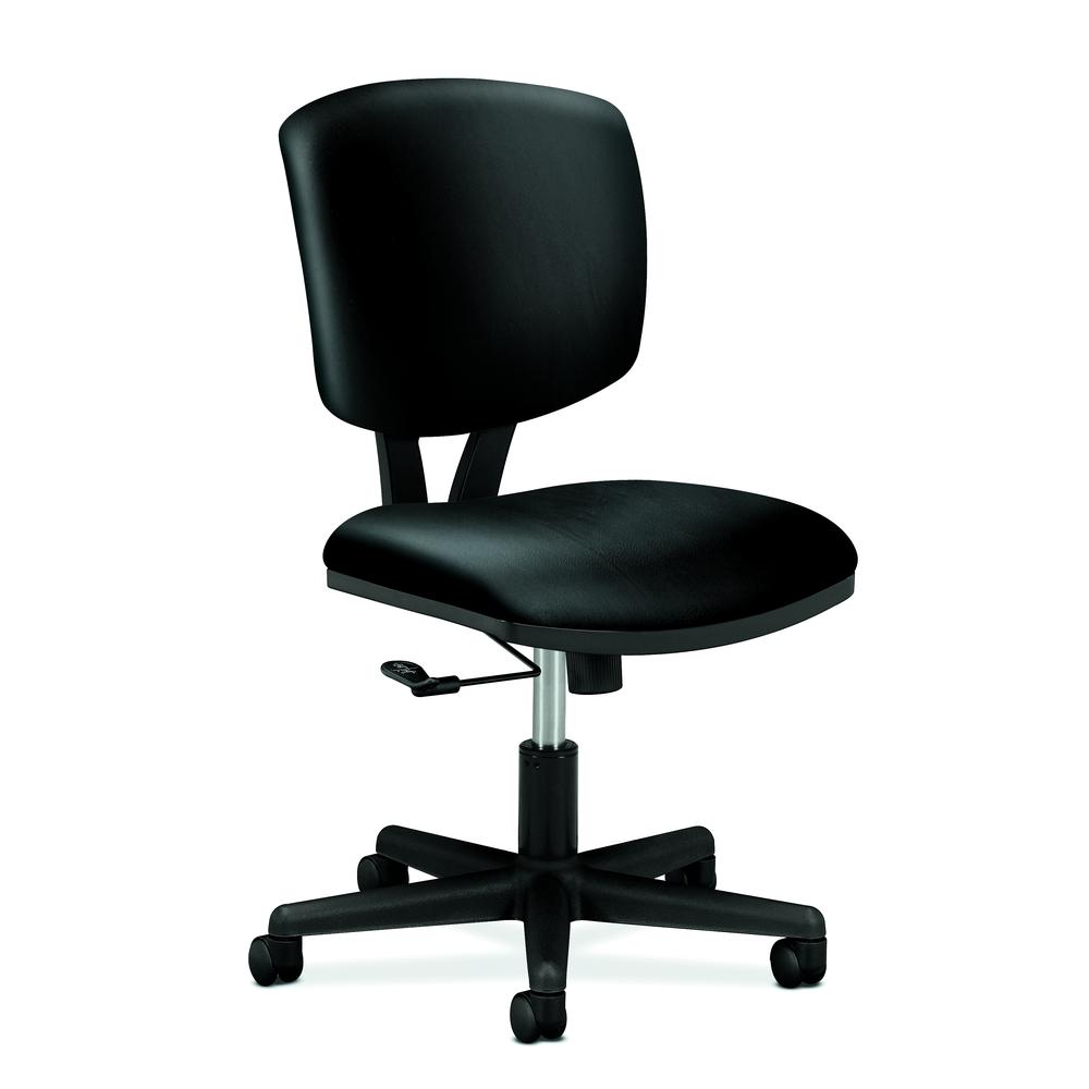 HON Volt Task Chair with SofThread Leather, in Black (H5701)