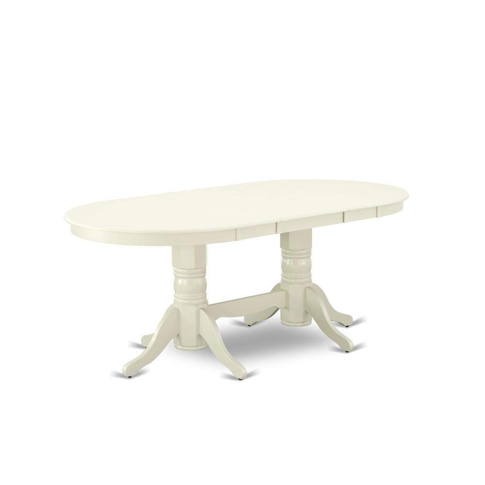 5 Piece Dining Set Consists of an Oval Dining Table with Butterfly Leaf