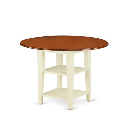 Dining Table Buttermilk & Cherry, SUT-BMK-T