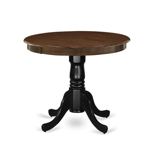 Dining Table Oak & Black, AMT-WBK-TP