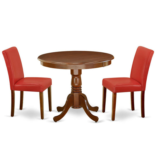 Dining Room Set Mahogany, ANAB3-MAH-72