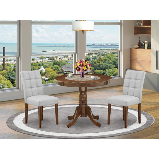 3 Piece Modern Dining Set consists A Dinning Table