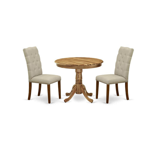 Dining Room Set Natural, ANEL3-ANA-05