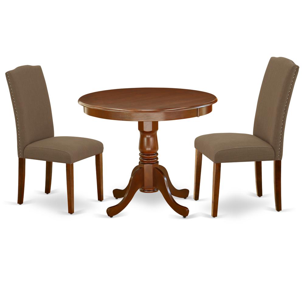 Dining Room Set Mahogany, ANEN3-MAH-18