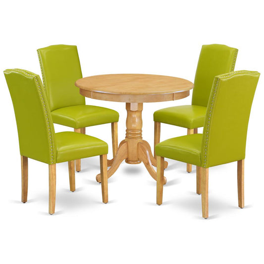 Dining Room Set Oak, ANEN5-OAK-51