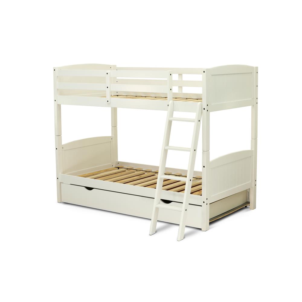 Youth Bunk Bed White, AYB-05-TU